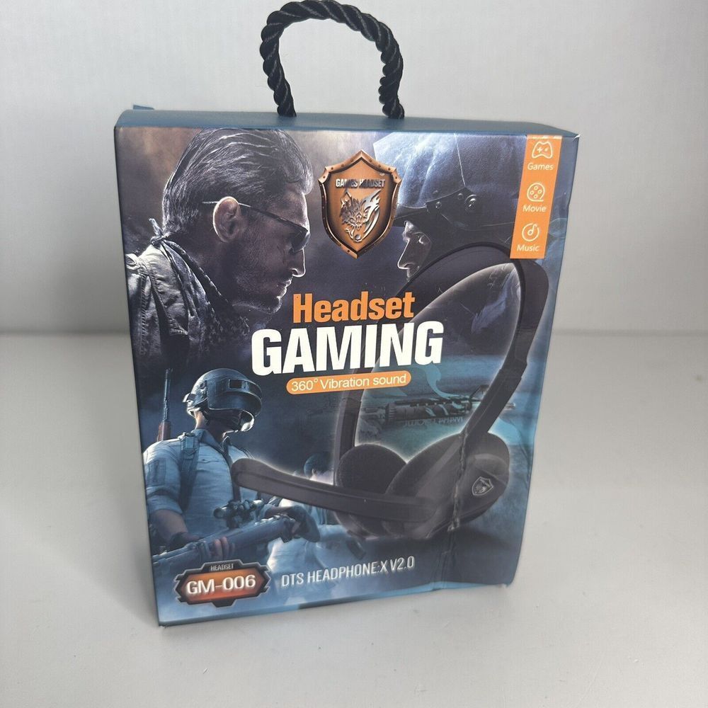 Gm-006 Gaming‎ Headset Headphones Lightweight
